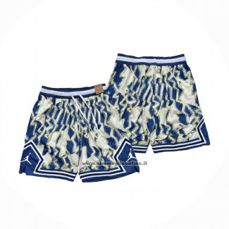 Pantaloncini Jordan Just Don 2025 Blu Giallo