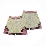 Pantaloncini Jordan Just Don Giallo