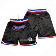 Pantaloncini Los Angele Clippers Citta Just Don 2021-22 Nero