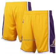 Pantaloncini Los Angeles Lakers Mitchell & Ness 2009-10 Giallo