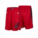 Pantaloncini Miami Heat Citta 2024-25 Rosso