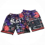 Pantaloncini Toronto Raptors Lunar New Year Mitchell & Ness Just Don Nero