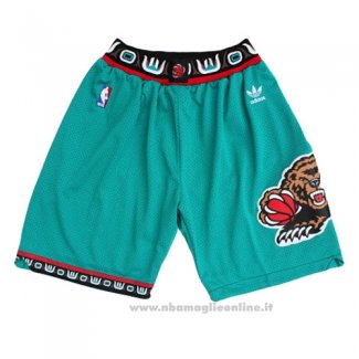 Pantaloncini Vancouver Grizzlies Hardwood Classics Verde