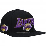 Cappellino Los Angeles Lakers Pro Standard Wordmark Logo Snapback Nero