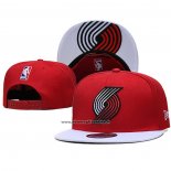 Cappellino Portland Trail Blazers Bianco Rosso