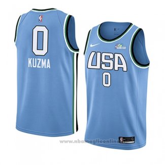 Maglia 2019 Rising Star Jayson Tatum NO 0 USA Blu