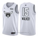 Maglia All Star 2018 Charlotte Hornets Kemba Walker NO 15 Bianco