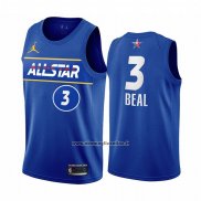 Maglia All Star 2021 Washington Wizards Bradley Beal #3 Blu