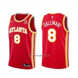 Maglia Atlanta Hawks Danilo Gallinari #8 Icon 2020-21 Rosso