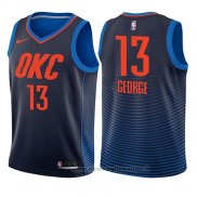 Maglia Bambino Oklahoma City Thunder Paul George NO 13 Statement 2017-18 Blu