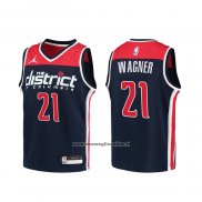 Maglia Bambino Washington Wizards Moritz Wagner #21 Association 2020-21 Blu