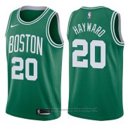 Maglia Boston Celtics Gordon Hayward NO 20 2017-18 Verde