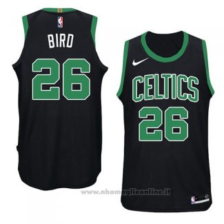 Maglia Boston Celtics Jabari Bird NO 26 Statement 2018 Nero