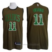 Maglia Boston Celtics Kyrie Irving NO 11 Nike Verde