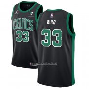 Maglia Boston Celtics Larry Bird #33 Statement 2021-22 Nero