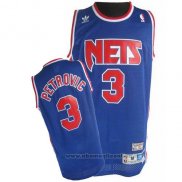 Maglia Brooklyn Nets Drazen Petrovic NO 5 Throwback Blu