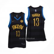 Maglia Brooklyn Nets James Harden #13 Fashion Royalty Nero