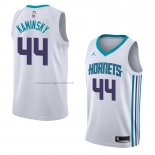 Maglia Charlotte Hornets Frank Kaminsky NO 44 Association 2018 Bianco