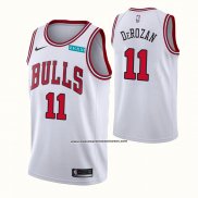 Maglia Chicago Bulls DeMar DeRozan #11 Association 2021 Bianco