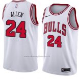 Maglia Chicago Bulls Tony Allen NO 24 Association 2018 Bianco