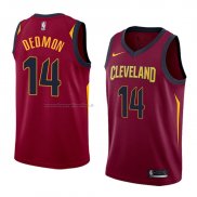 Maglia Cleveland Cavaliers Dewayne Dedmon NO 14 Icon 2018 Rosso