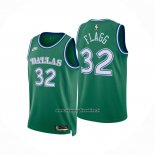 Maglia Dallas Mavericks Cooper Flagg No 32 Classic 2025-26 Verde