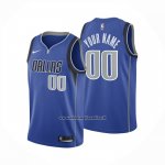 Maglia Dallas Mavericks Personalizzate Icon 2024-25 Blu