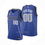 Maglia Dallas Mavericks Personalizzate Icon 2024-25 Blu