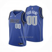 Maglia Dallas Mavericks Personalizzate Icon 2024-25 Blu