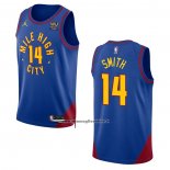 Maglia Denver Nuggets Ish Smith #14 Statement 2022-23 Blu