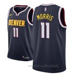 Maglia Denver Nuggets Monte Morris NO 11 Icon 2018-19 Blu