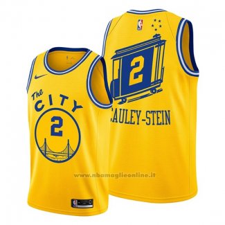 Maglia Golden State Warriors Willie Cauley-Stein NO 2 Hardwood Classics Or