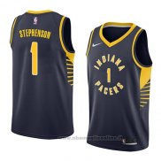 Maglia Indiana Pacers Lance Stephenson NO 1 Icon 2018 Blu