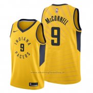 Maglia Indiana Pacers T.j. Mcconnell NO 9 Statement 2019-20 Or