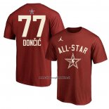 Maglia Manica Corta All Star 2024 Luka Doncic Rosso