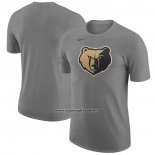 Maglia Manica Corta Memphis Grizzlies Citta 2023-24 Grigio