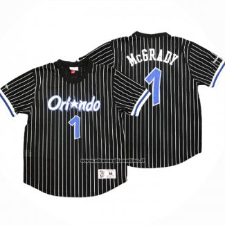 Maglia Manica Corta Orlando Magic Tracy Mcgrady #1 Nero