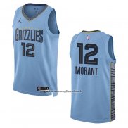 Maglia Memphis Grizzlies Ja Morant #12 Statement 2022-23 Blu