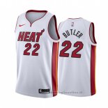 Maglia Miami Heat Jimmy Butler NO 22 Association 2018 Bianco