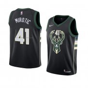 Maglia Milwaukee Bucks Nikola Mirotic NO 41 Statement 2018 Nero