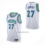 Maglia Minnesota Timberwolves Rudy Gobert No 27 Association 2026-27 Bianco