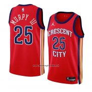 Maglia New Orleans Pelicans Trey Murphy III #25 Statement 2023-24 Rosso