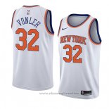 Maglia New York Knicks Noah Vonleh NO 32 Association 2018 Bianco