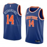 Maglia New York Knicks Willy Hernangomez NO 14 Icon 2018 Blu