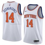 Maglia New York Knicks Willy Hernangomez NO 14 Statement 2018 Bianco