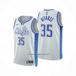 Maglia Orlando Magic Goga Bitadze No 35 Citta 2025-26 Bianco