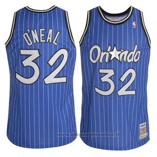 Maglia Orlando Magic Shaquille O'Neal NO 32 Throwback Blu