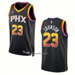 Maglia Phoenix Suns Cameron Johnson #23 Statement 2022-23 Nero