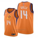 Maglia Phoenix Suns Cheick Diallo NO 14 Statement Arancione