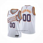 Maglia Phoenix Suns Personalizzate Association 2024-25 Bianco
